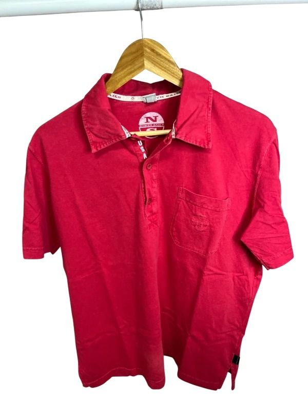 Nautica Red Polo Shirt #B3